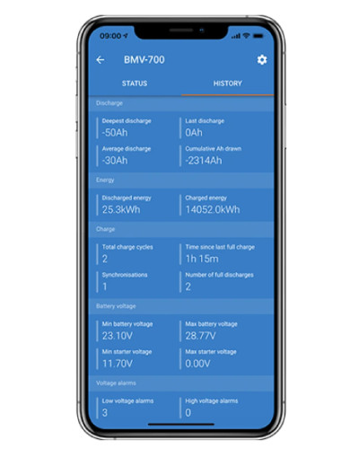 MONITORIZAÇAO VICTRON BATTERY MONITOR BMV-702