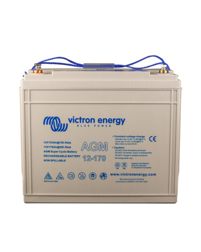 MONOBLOQUE CHUMBO ACIDO AGM VICTRON SUPER CYCLE BATT. (M8) 12V 170AH C20