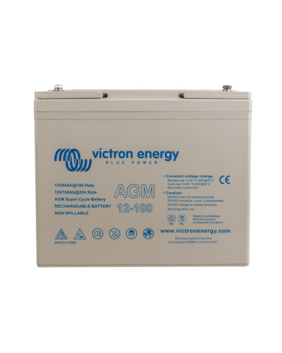 MONOBLOQUE CHUMBO ACIDO AGM VICTRON SUPER CYCLE BATT. (M6) 12V 100AH C20