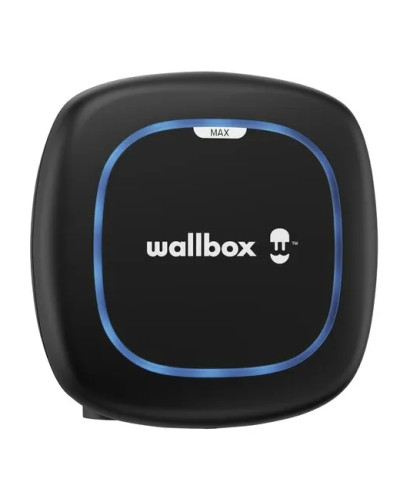 CARREGADOR WALLBOX PULSAR MAX PRETO MONOFÁSICO 7,4 KW COM CABO TIPO 2 DE 7M