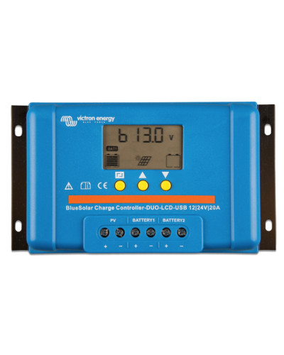 REGULADOR DE CARGA PWM VICTRON BLUESOLAR LCD&USB 12/24V-20A