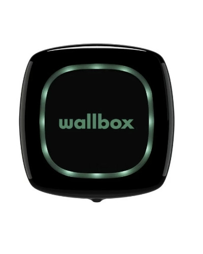 CARREGADOR WALLBOX PULSAR PLUS PRETO MONOFÁSICO 7,4 KW COM CABO TIPO 2 DE 5M