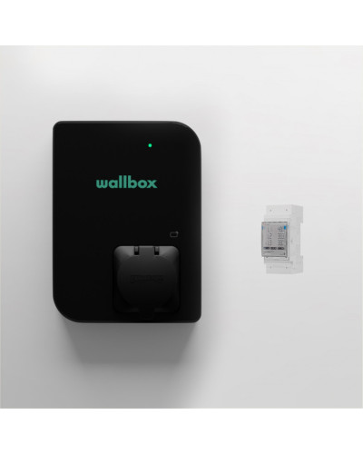 WALLBOX KIT COPPER SB + MEDIDOR DE ENERGÍA EM340 + DONGLE COM SIM 4G (COM CONECTIVIDADE 10 ANOS)