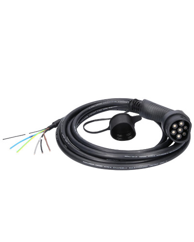 WALLBOX ACESSORIO CABLE TRIFASICO 5M TIPO 2-TIPO 2