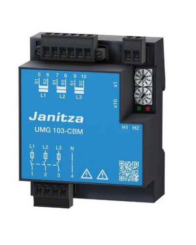 MONITORIZAÇAO JANITZA UMG 103 CBM POWER ANALYSER