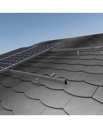 ESTRUCTURA FV SUNFER COPLANAR CONTINUO CON SALVATEJAS CUBIERTA DE PIZARRA 02.1V6