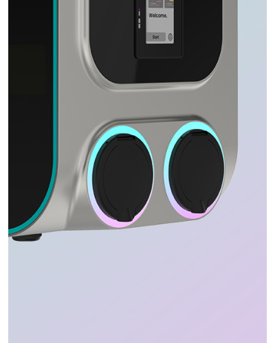 RAEDIAN CARGADOR GEMINI 22KWX2 DUAL SOCKET, WITH SHUTTER, 4G, LAN, MID, NAYAX PAYMENT