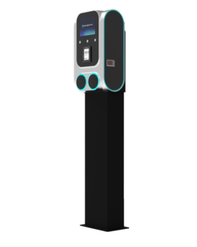 RAEDIAN CARGADOR GEMINI 22KWX2 DUAL SOCKET, WITH SHUTTER, 4G, LAN, MID, NAYAX PAYMENT