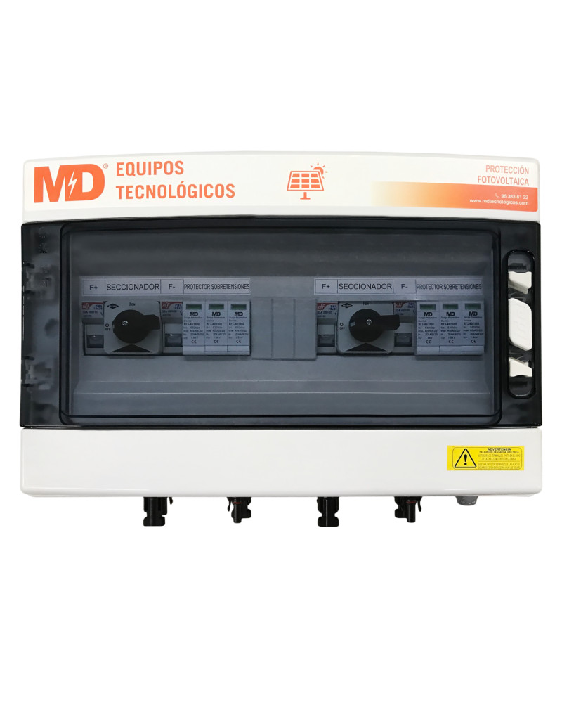 QUADRO DE PROTECÇÃO CC 8 ENTRADAS/ 4 SAÍDAS