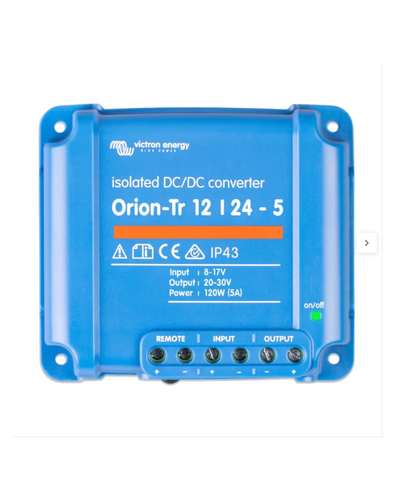 ACESSORIO INVERSOR CONVERTIDOR DC/DC VICTRON ORION-TR 12/24-5A (120W)