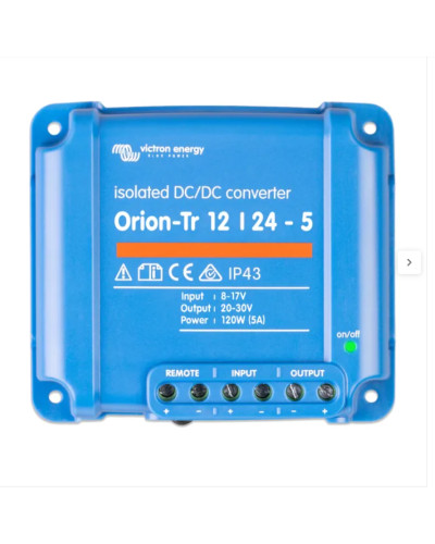ACESSORIO INVERSOR CONVERTIDOR DC/DC VICTRON ORION-TR 12/24-5A (120W)