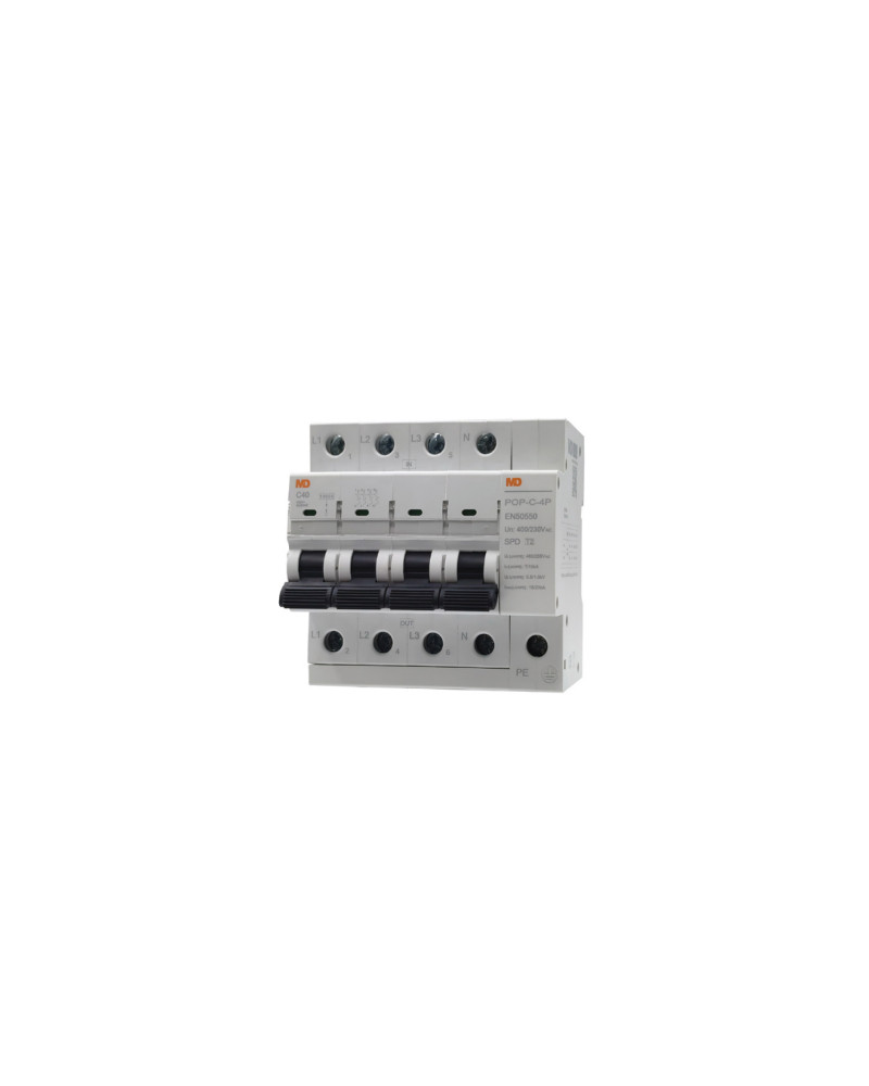 ACCESORIO MATERIAL ELÉCTRICO INTERRUPTOR AUTOMATICO 4PX20A CA