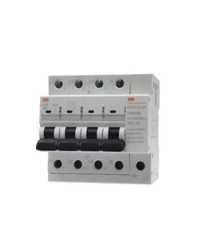ACCESORIO MATERIAL ELÉCTRICO INTERRUPTOR AUTOMATICO 4PX20A CA