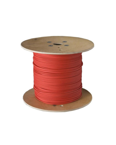 CABLE SOLAR 1X4 MM ROJO BOBINA 500MT