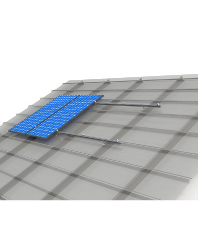 ESTRUTURA FV COPLANAR BET FAST (2350MM) CHAPA KIT 2 MODULOS