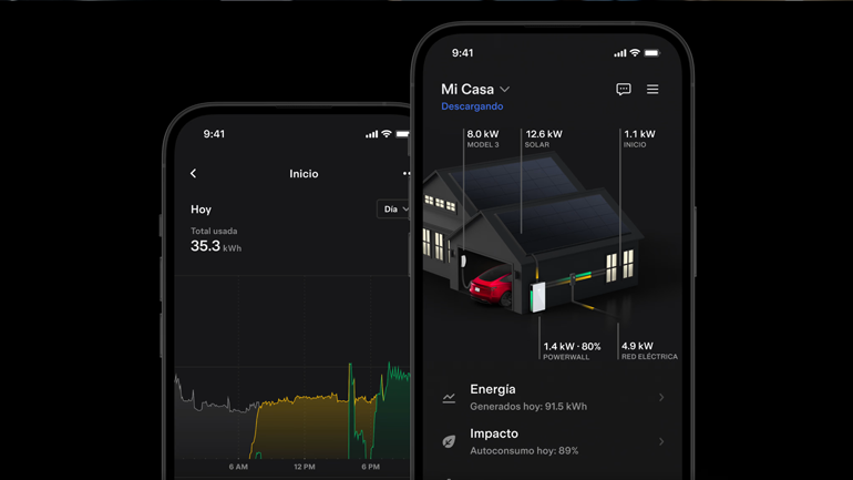 TESLA Powerwall 3 app
