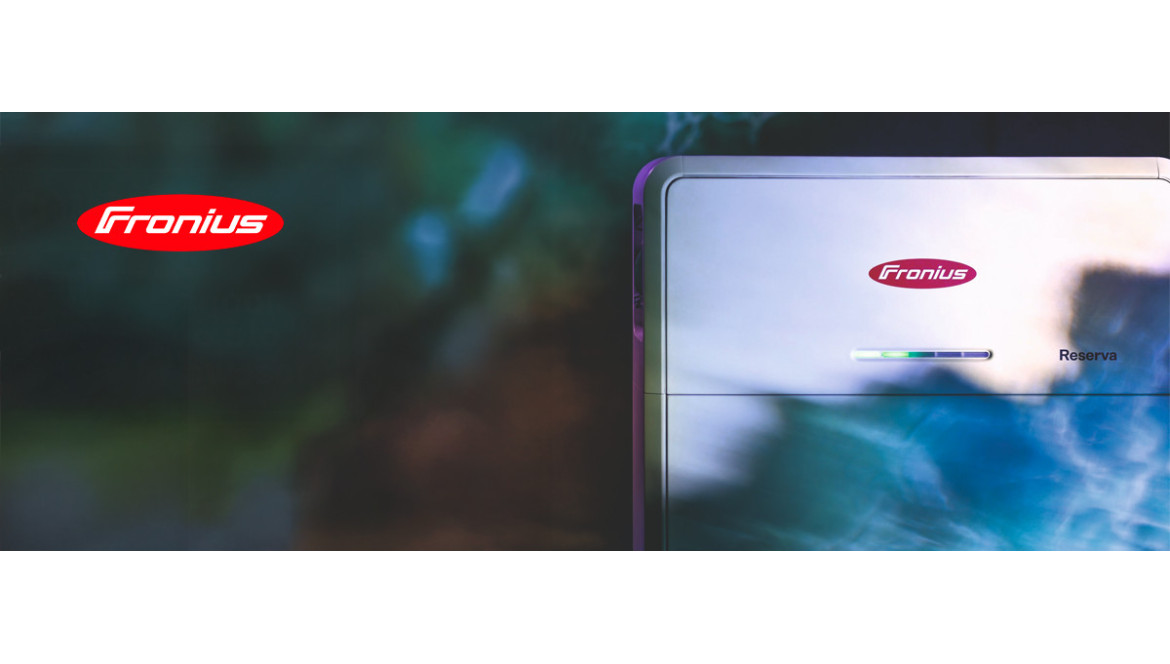 Fronius | Nova bateria Fronius Reserva
